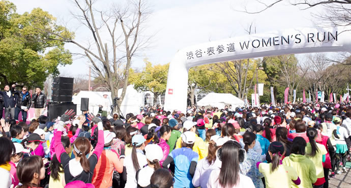 女子ランナー4000人が渋谷・表参道をカラフルにRUN！