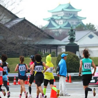 42.195km、名古屋のオンナ道。